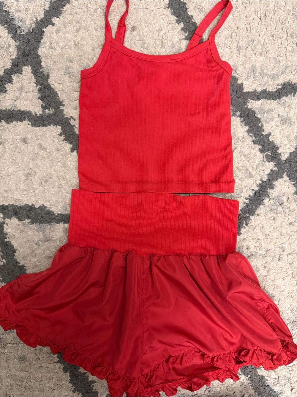 Women’s ' Two-Piece Tank Top & Skirt Set
